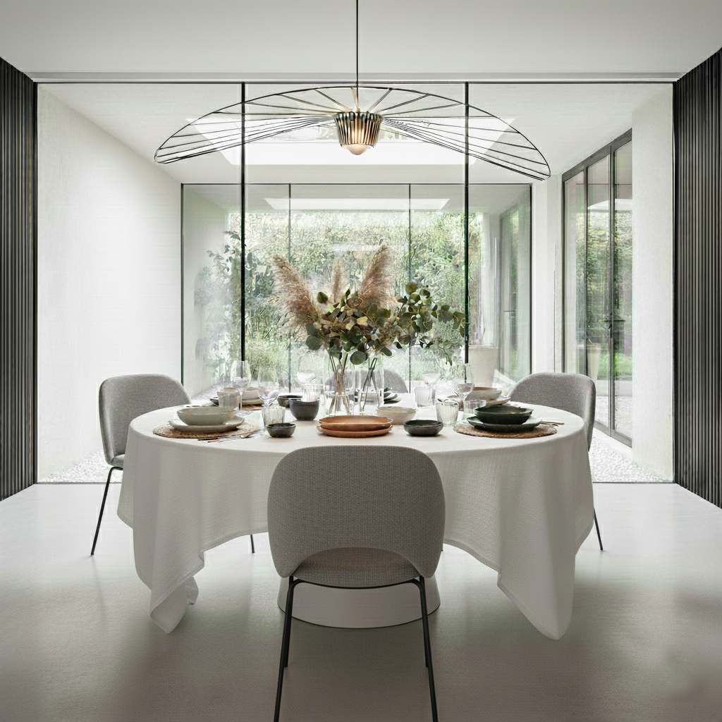 Mantel de lino TRÍPOLI BLANCO-220gr/m2