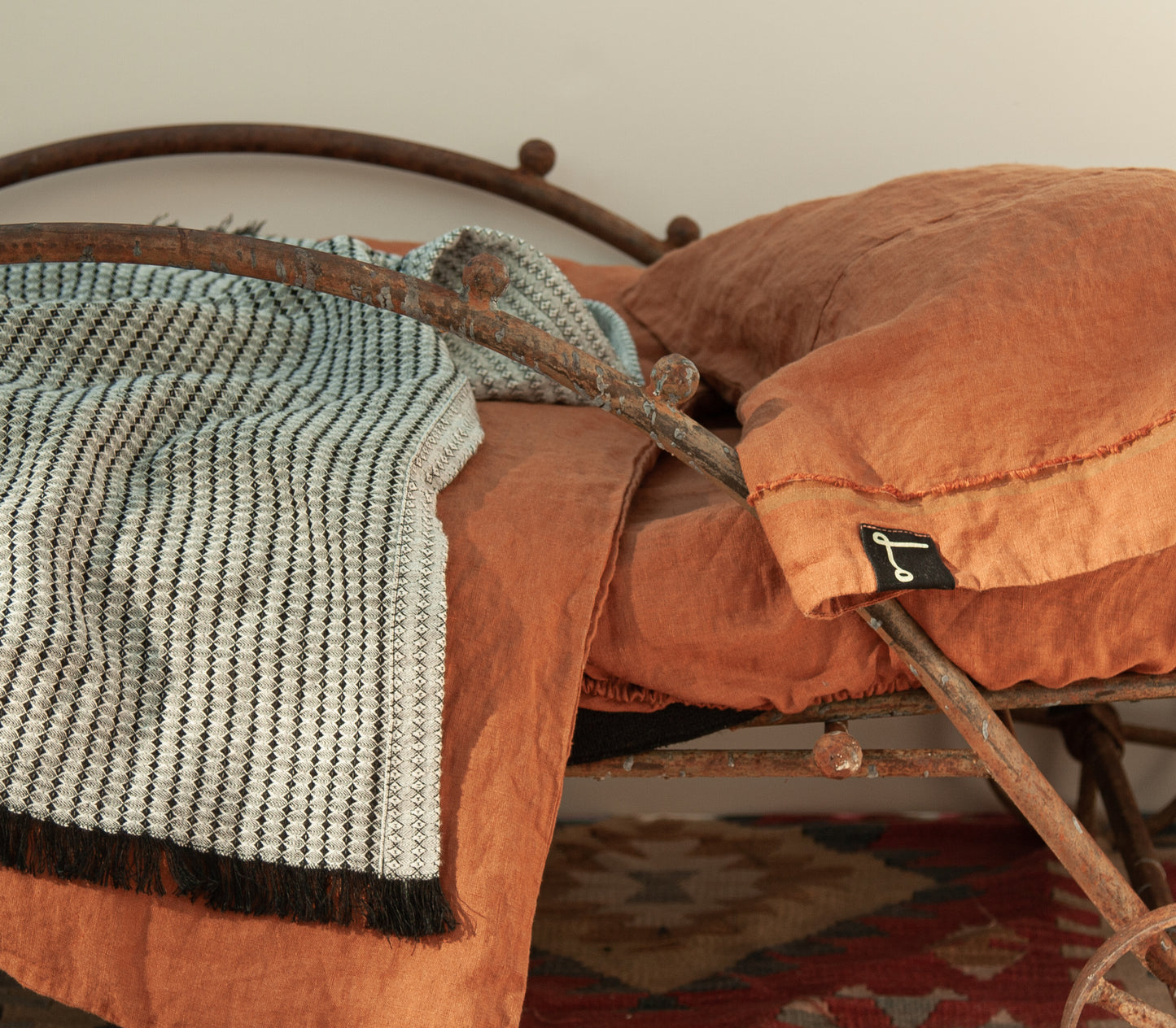 MANTITAS CUNA Y JUNIOR 100% LINO