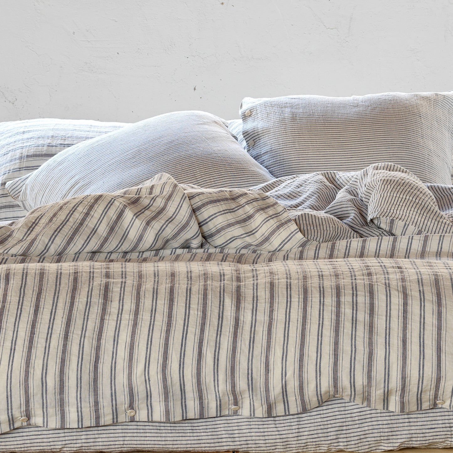 Funda de almohada de lino MIKONOS - dE.LENZO