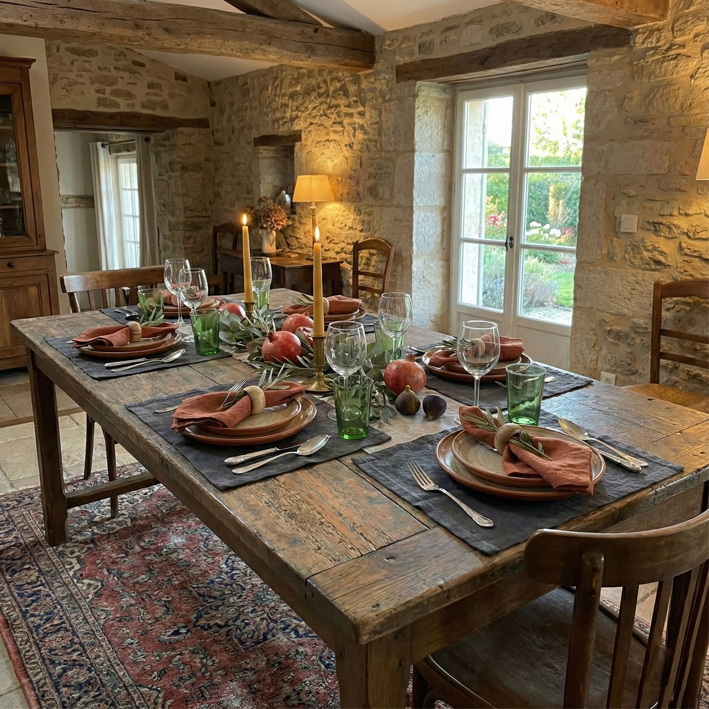 Manteles individuales lino FORMENTERA