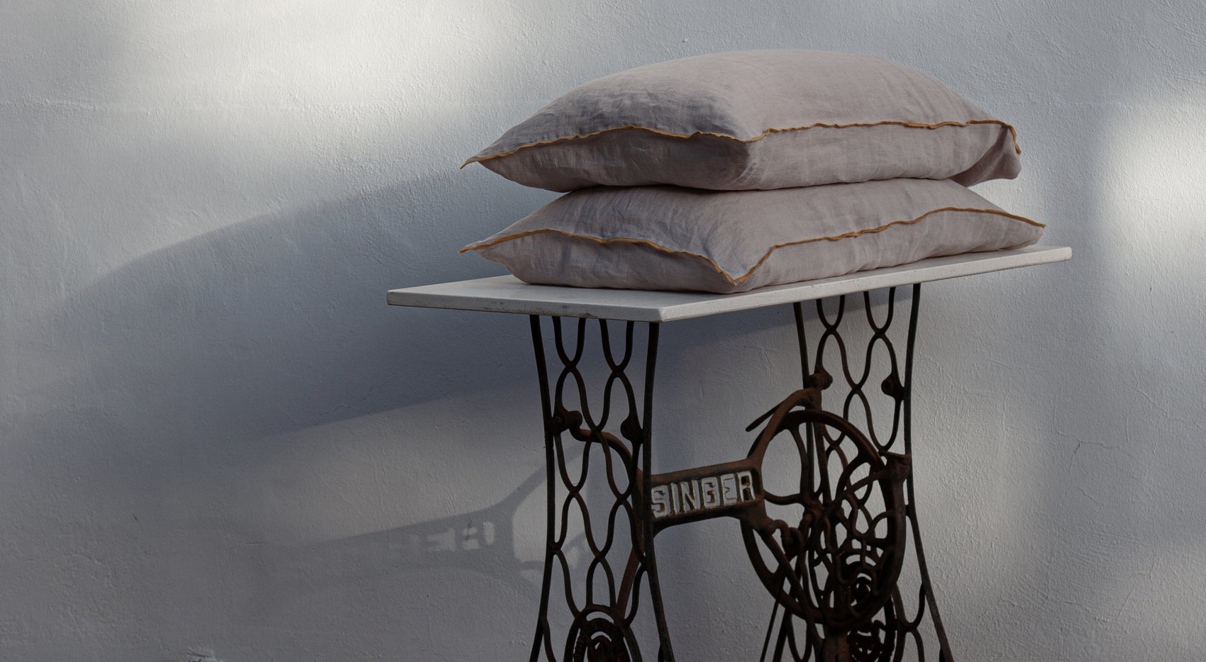 Fundas para almohada de lino