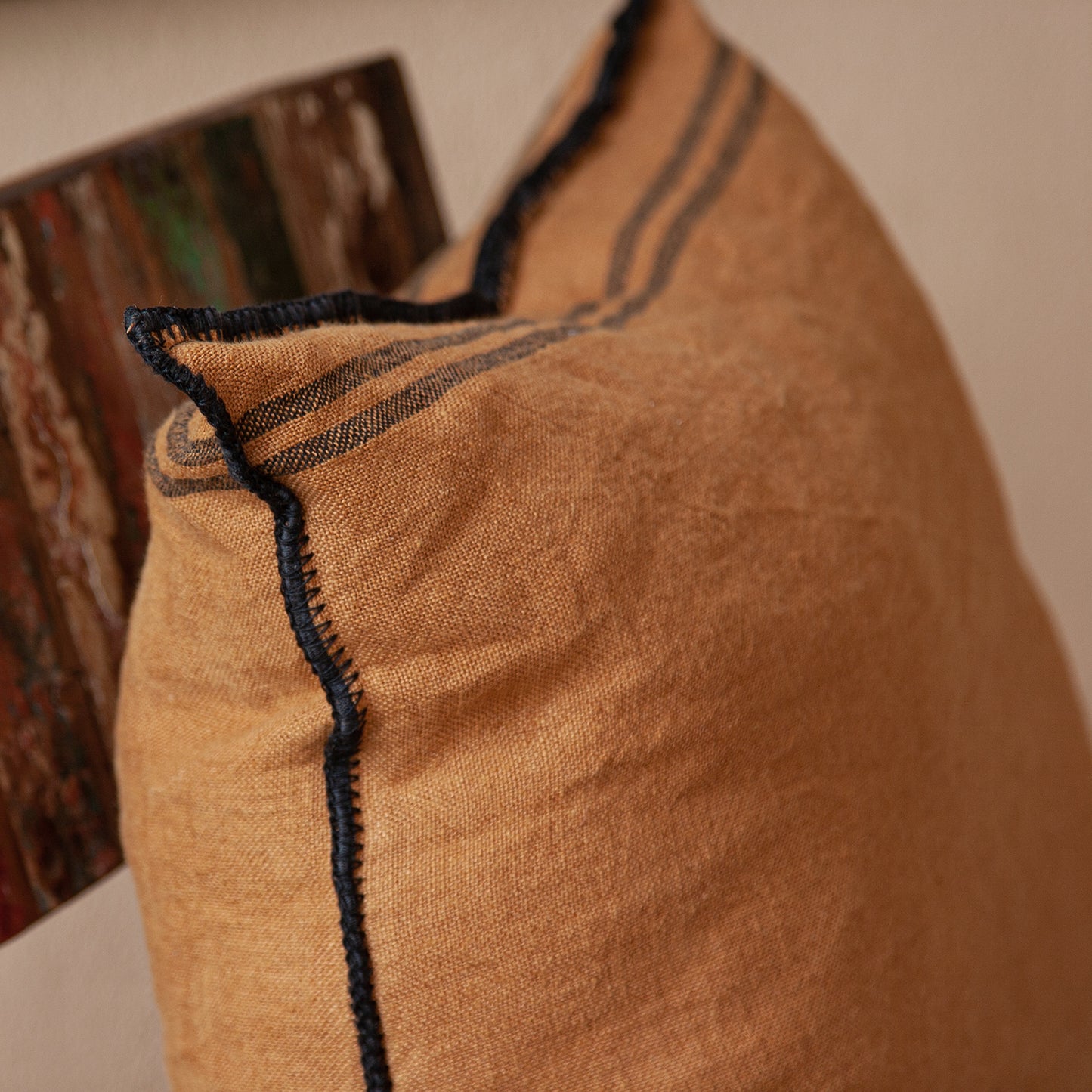 Cojín de lino Frida