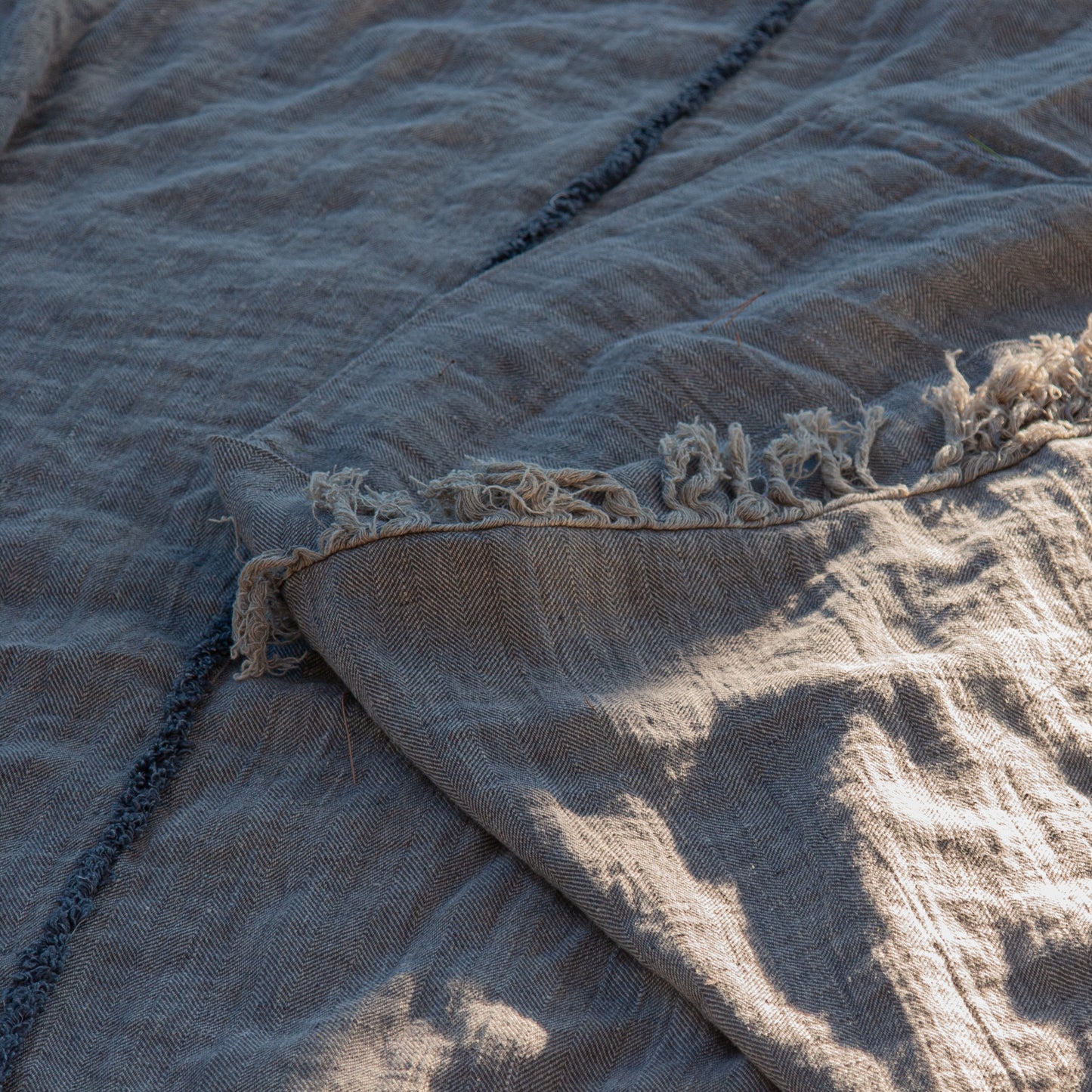 Colcha o Plaid Jaipur GRIS