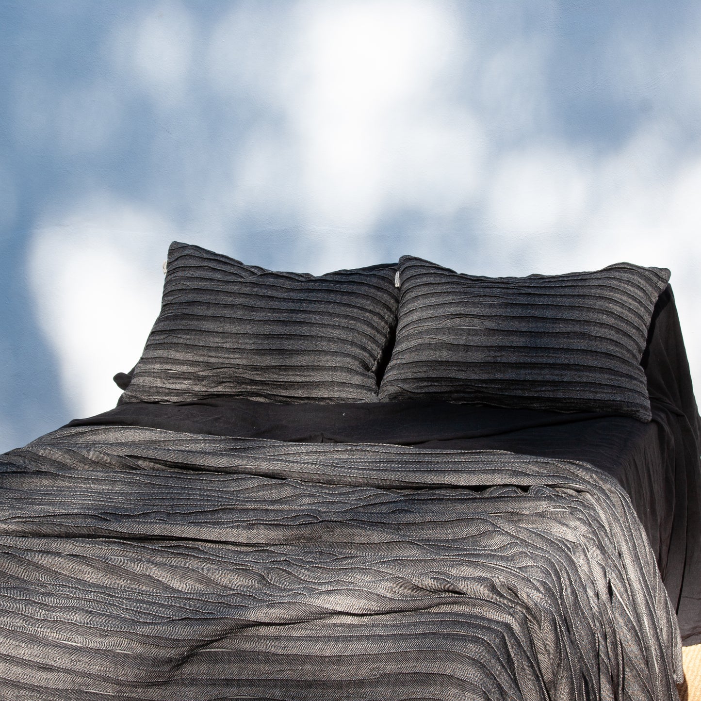 Plaid/Colcha dE.LENZO GRIS