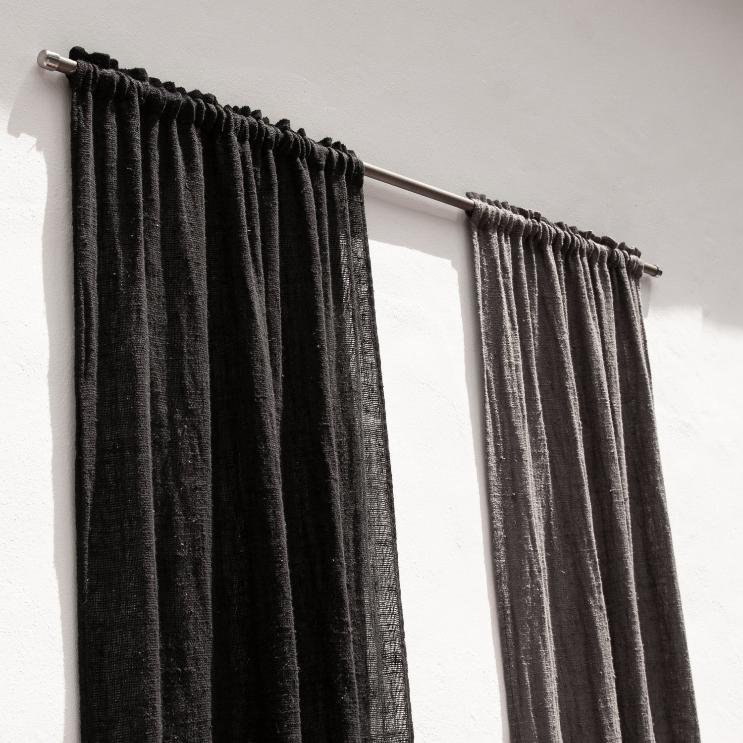 Cortinas de lino red de pescador.