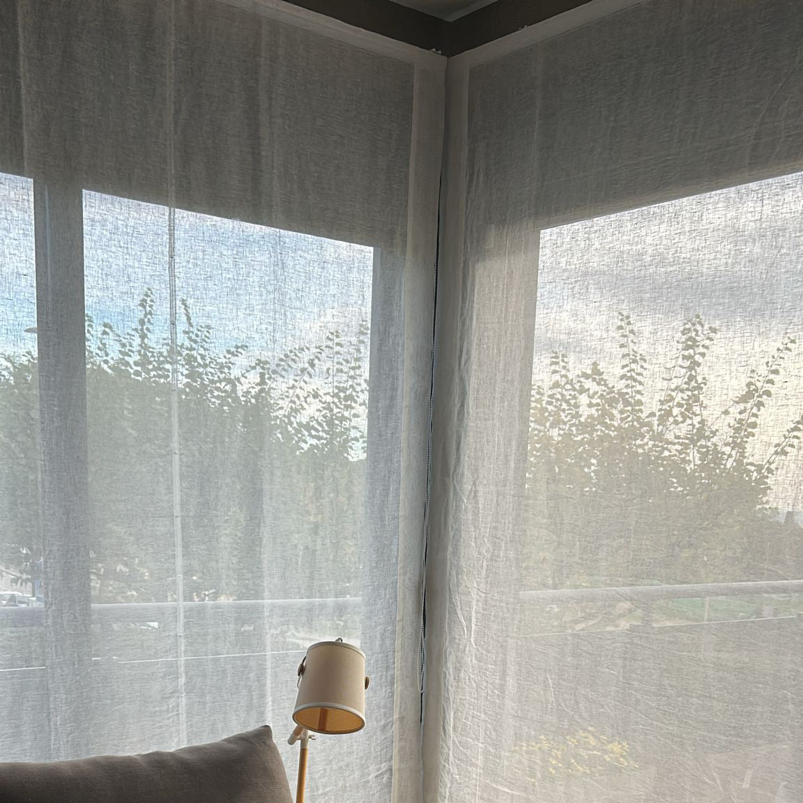 Estores de lino a medida