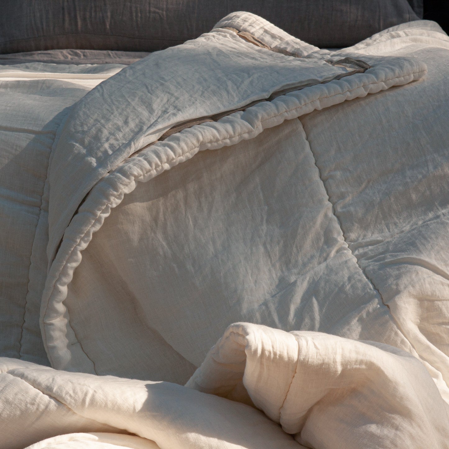 Colchas de lino lavado JAIPUR