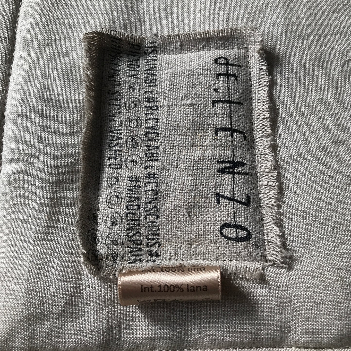 Relleno nórdico Lino y 100% lana merino