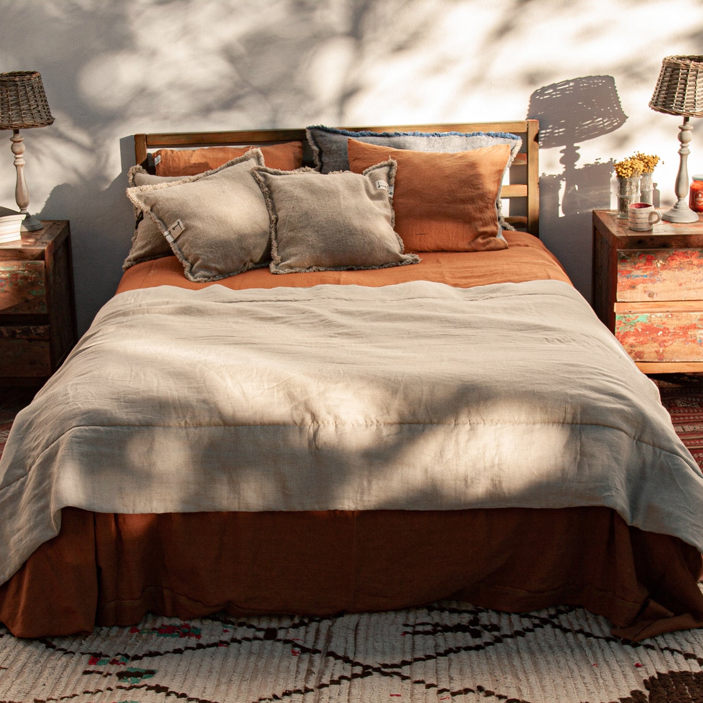 Relleno nórdico Lino y 100% lana merino