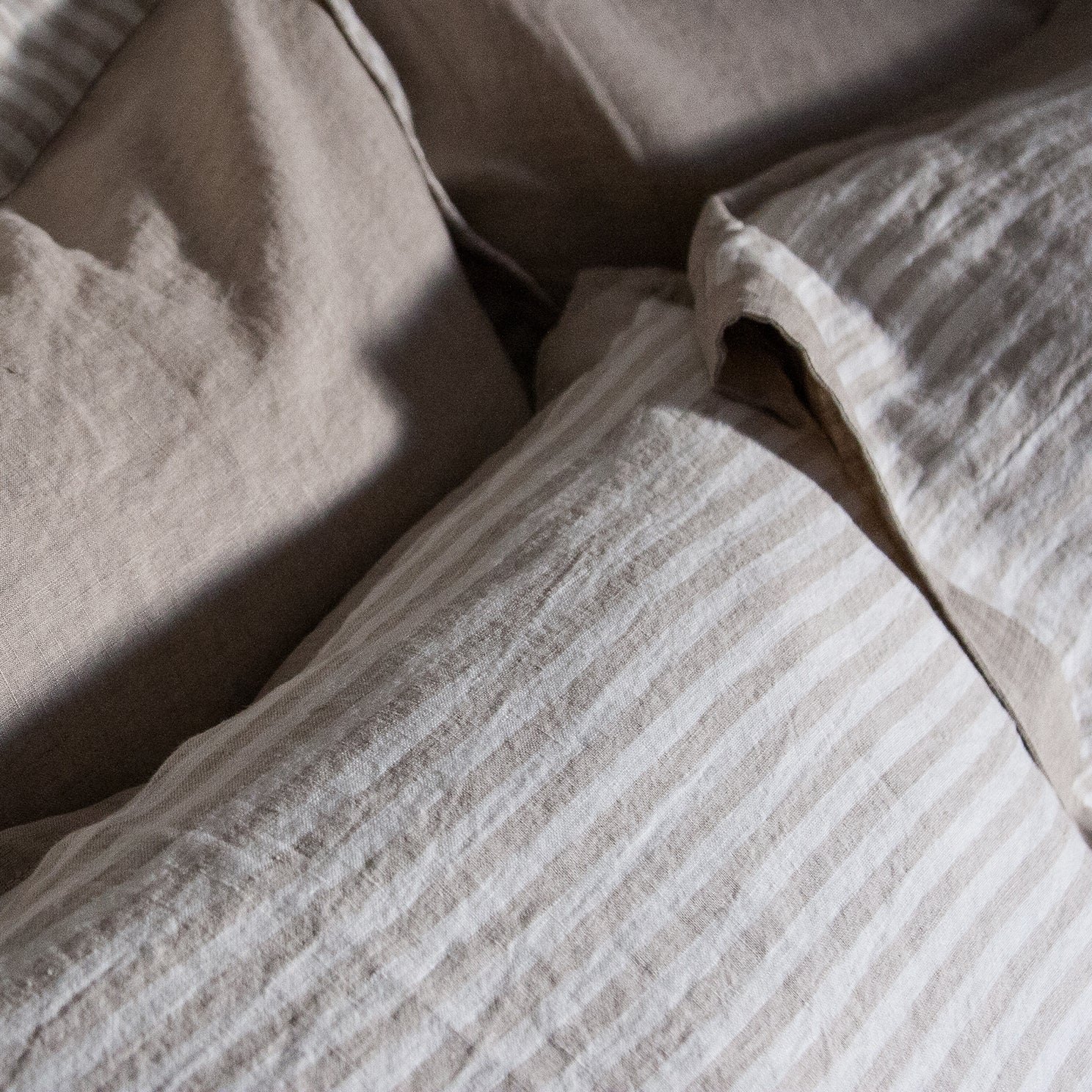 Funda de almohadas de lino TABARCA - dE.LENZO 