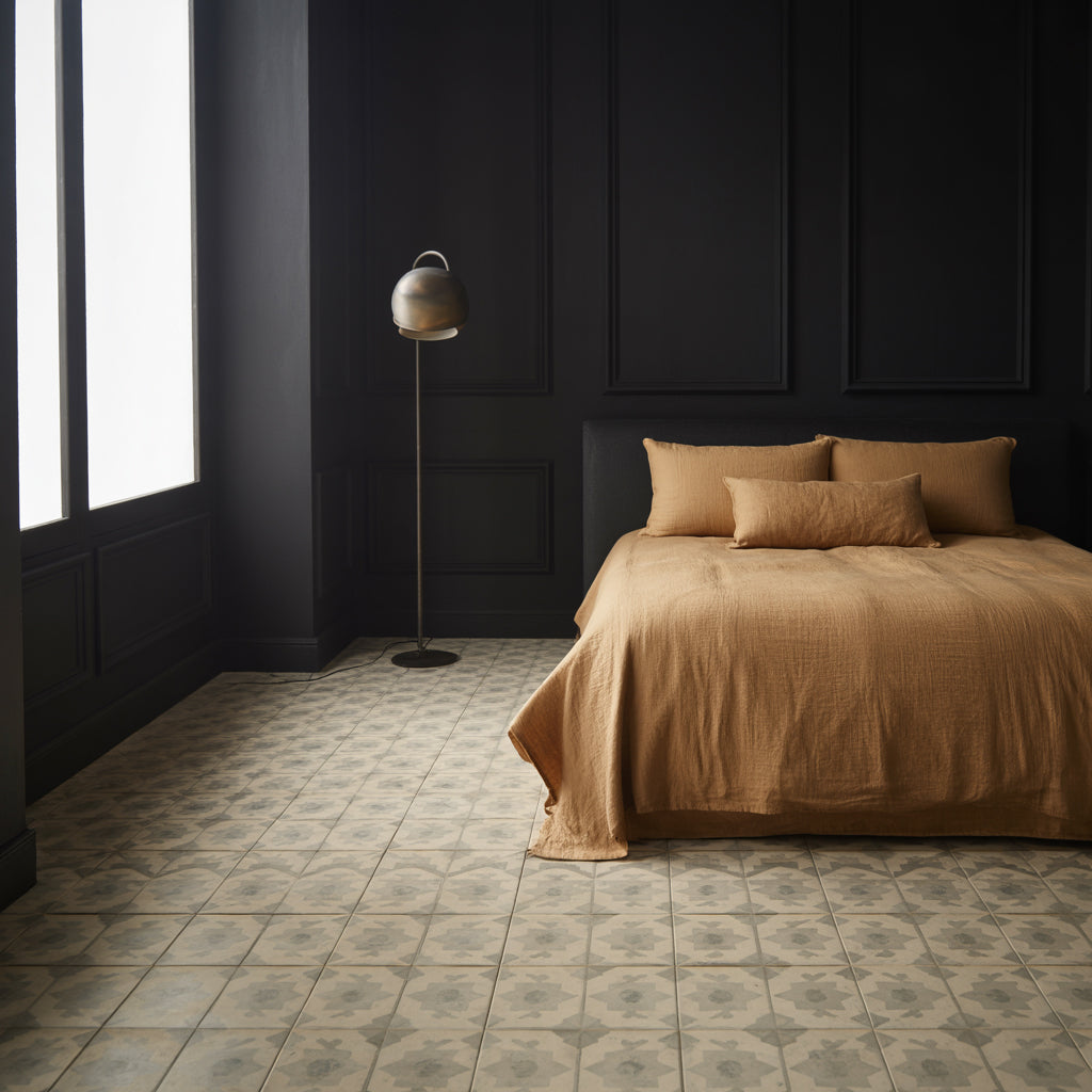 Juego de sábanas de lino RATÁN-190gr/m2