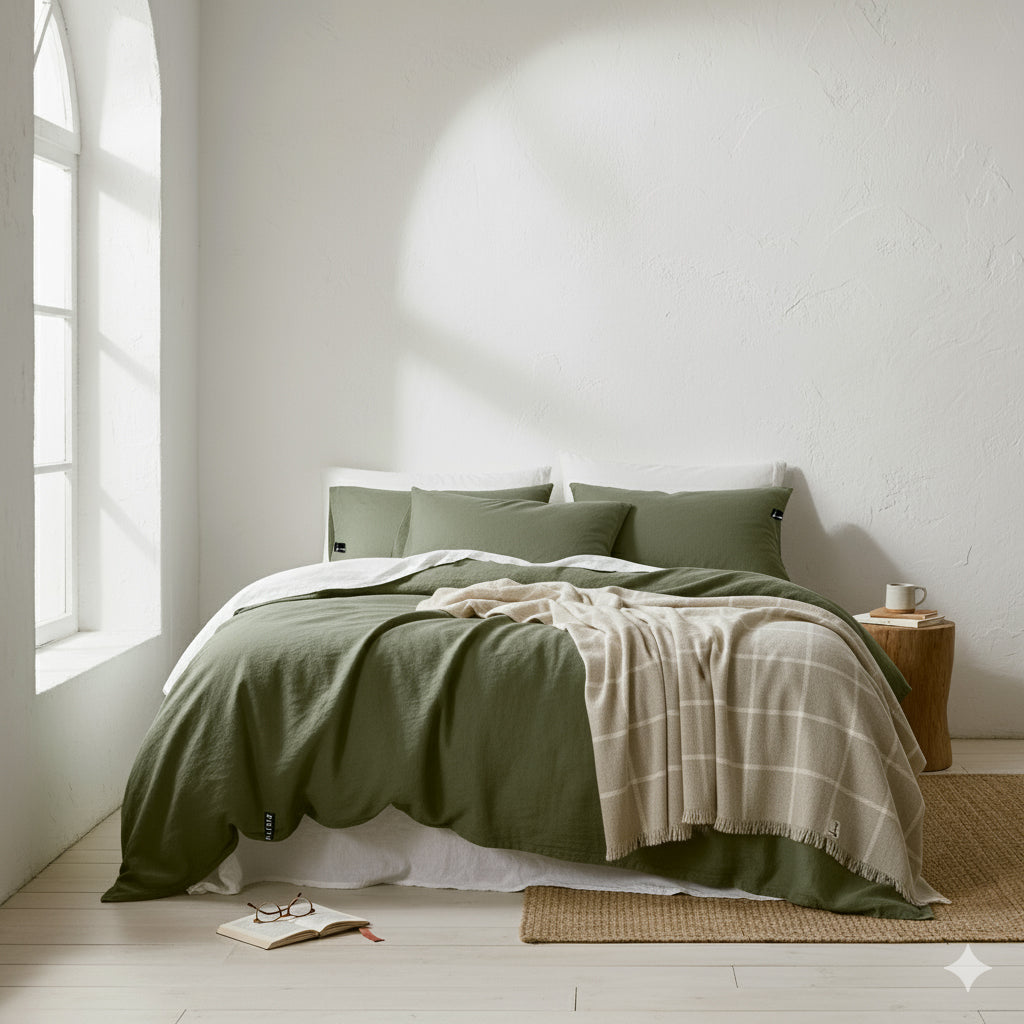 Mantas 100% lana merino virgen Australiana