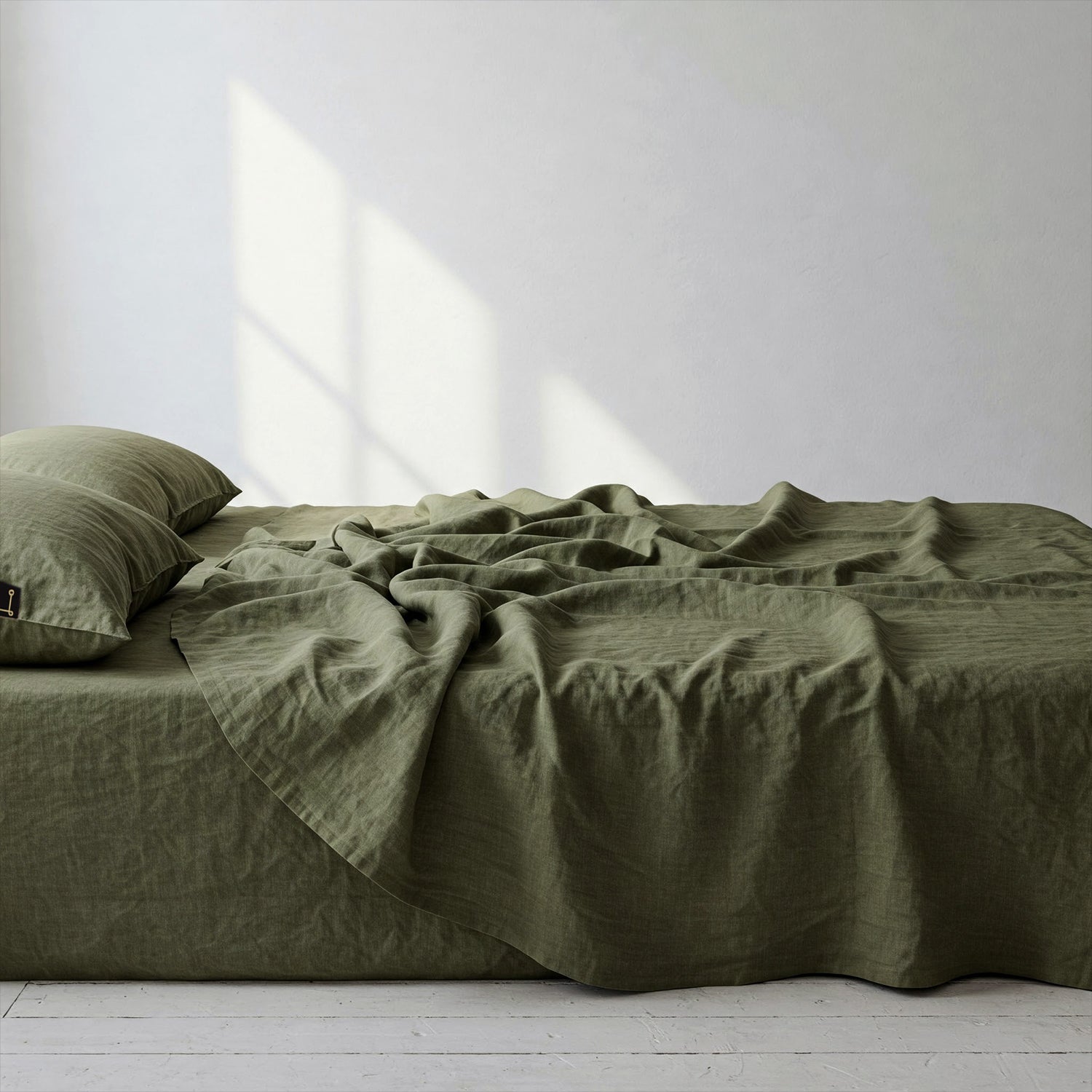 Juego de sábanas de lino OLIVE BRANCH-170gr/m2