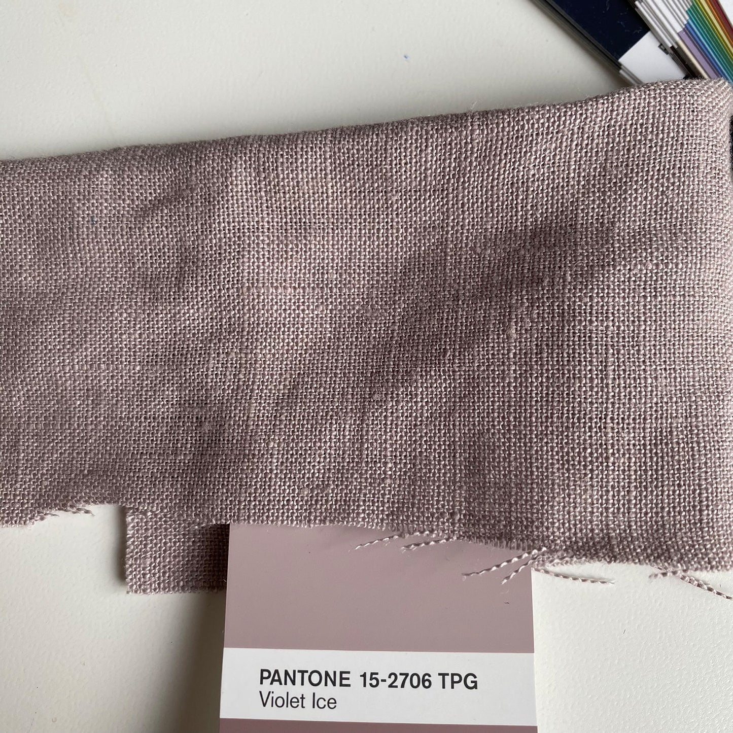 Juego completo lino reversible MALVA&BERENJENA-170gr/m2