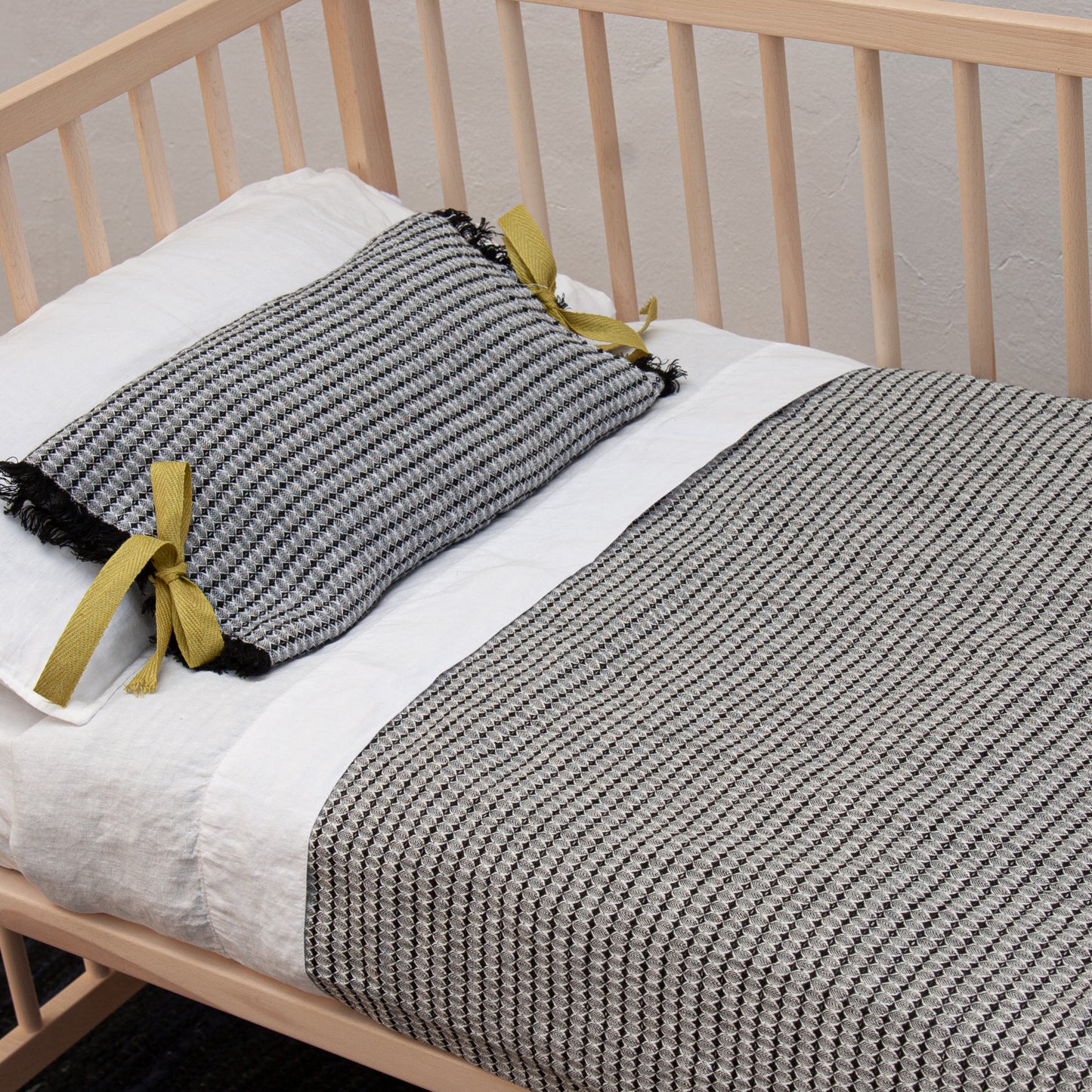 MANTITAS CUNA Y JUNIOR 100% LINO