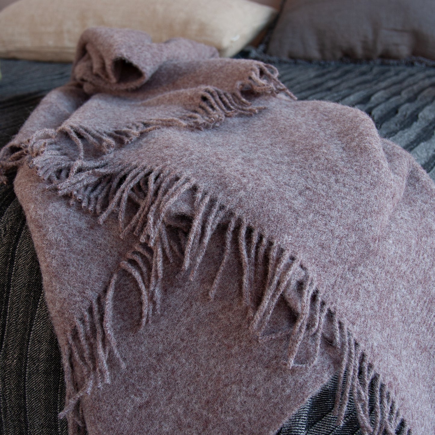 Mantas 100% lana merino virgen Australiana