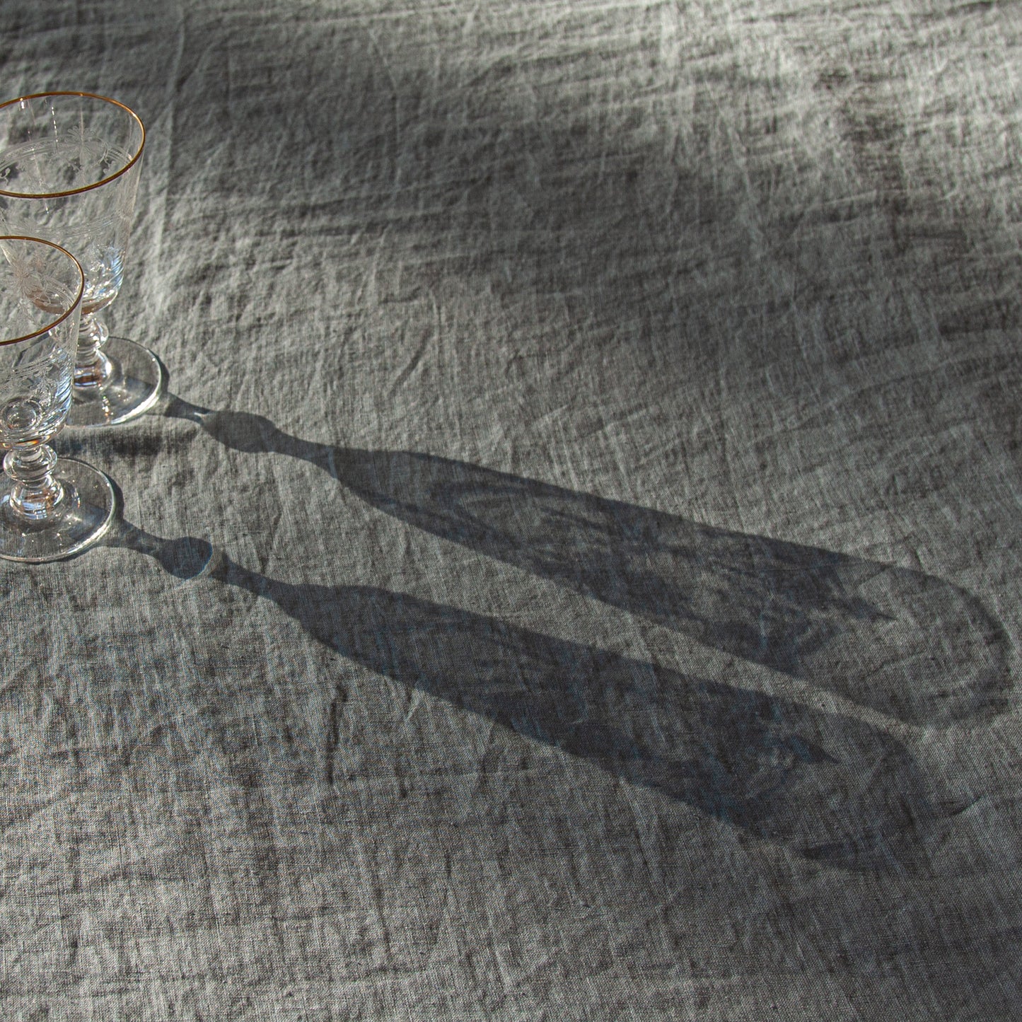 Mantel de lino AZUL
