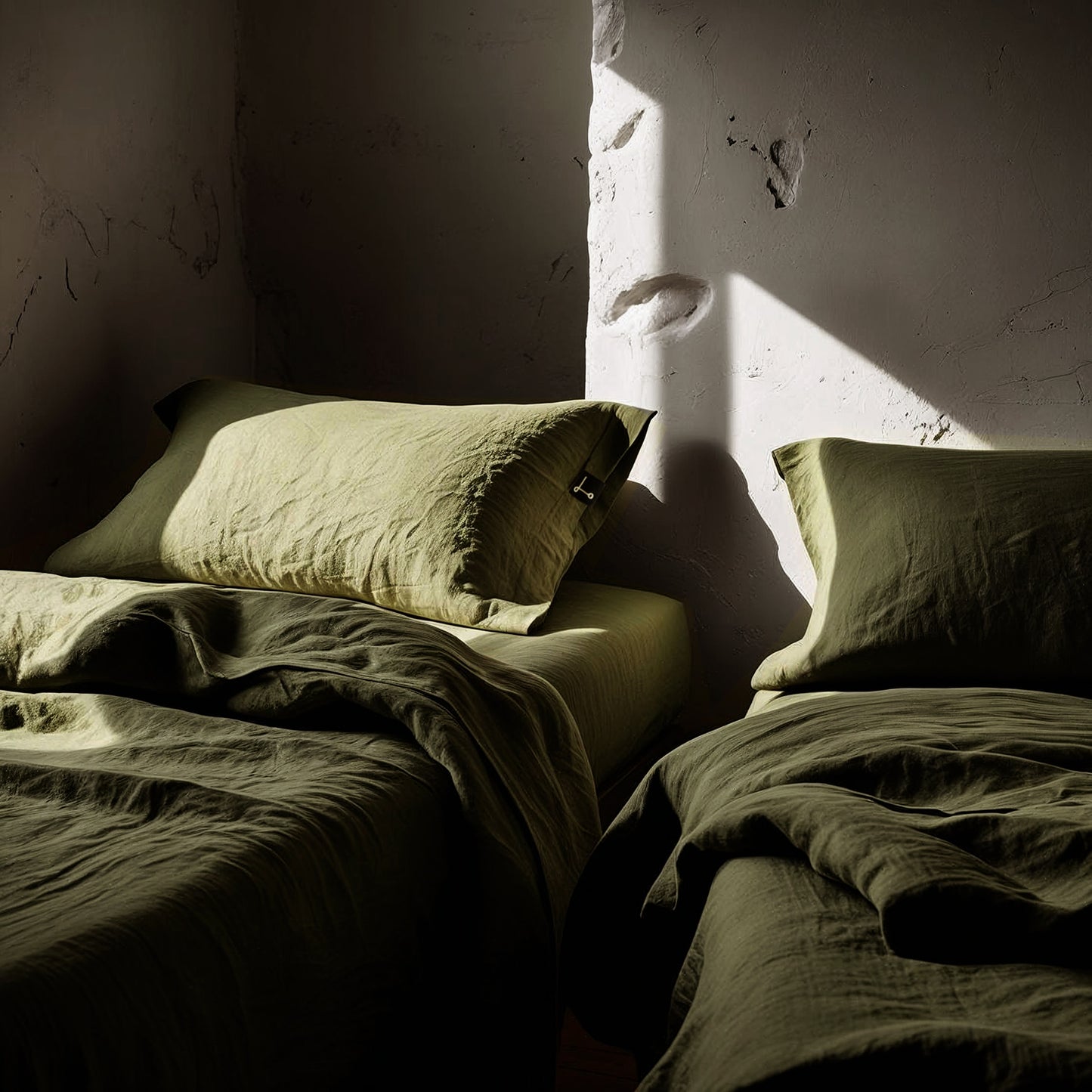 Juego completo lino OLIVE BRANCH-170gr/m2