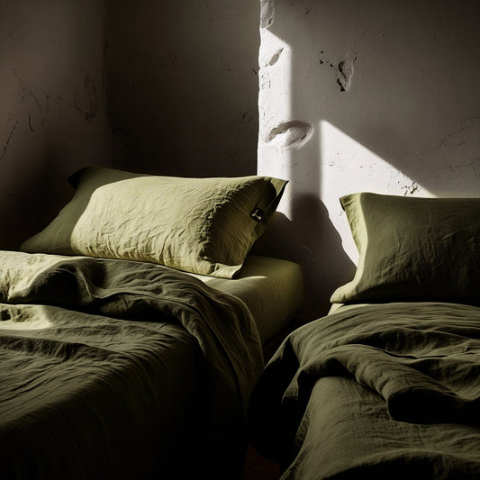 Juego completo lino OLIVE BRANCH-170gr/m2