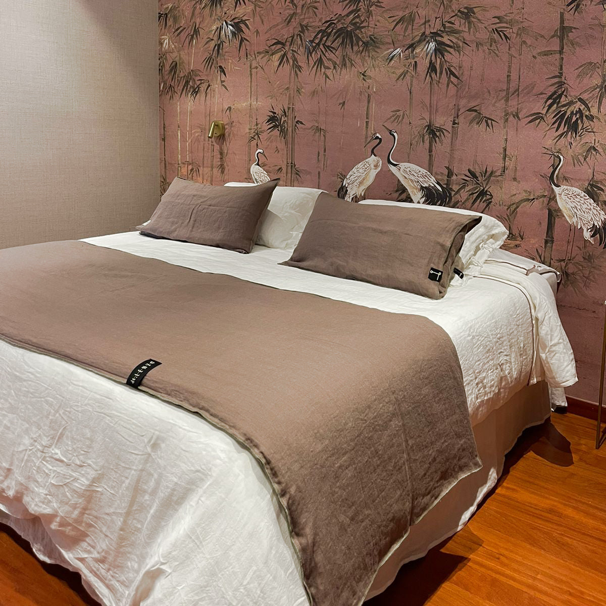 Edredón pie de cama guata de LINO