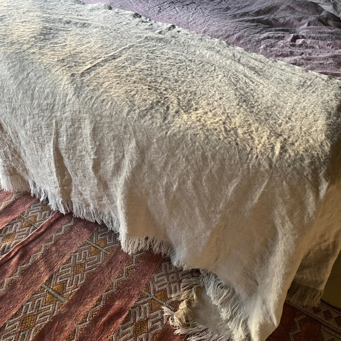 Plaid 100% lino alta resistencia