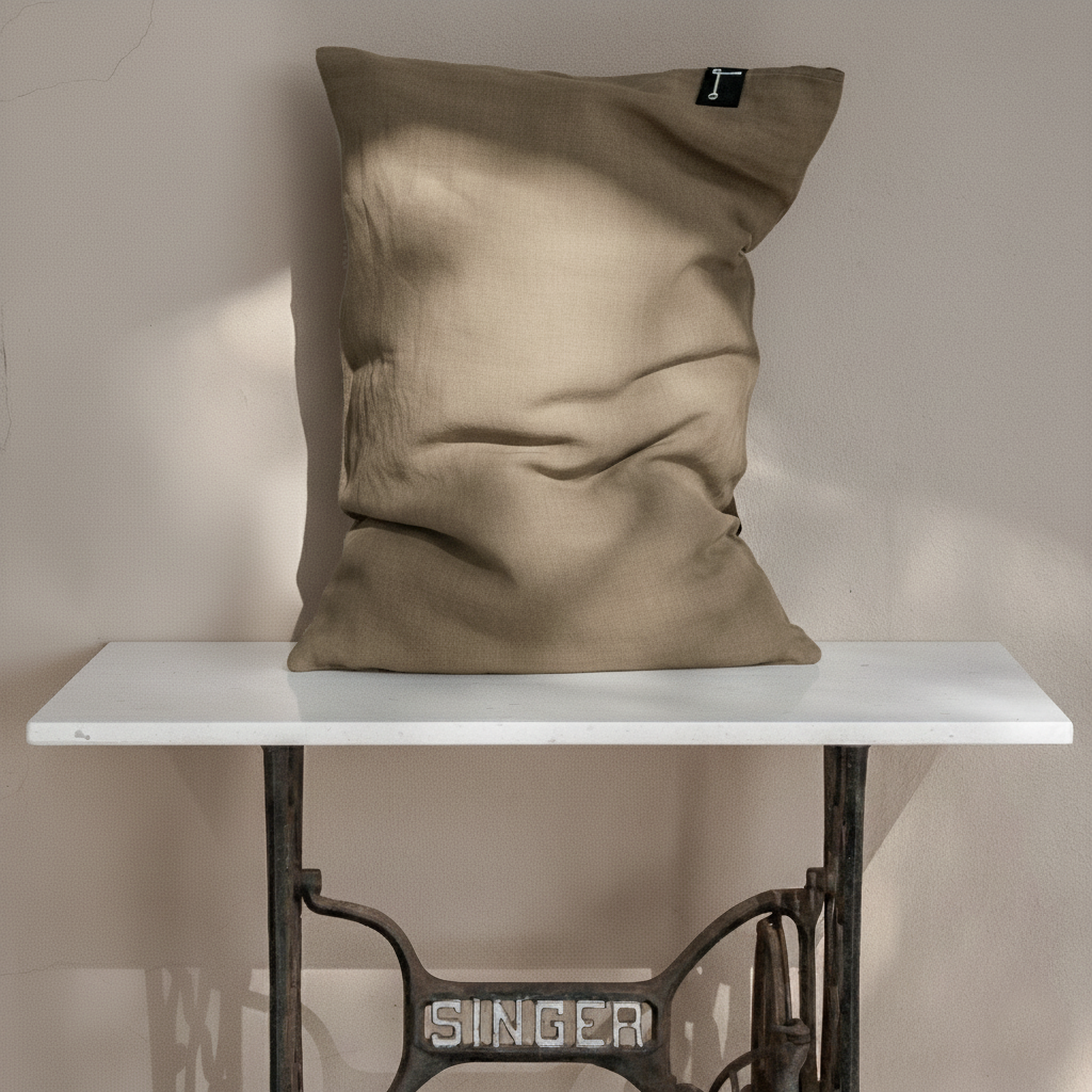 Funda de almohada lino SAFARI-180gr/m2