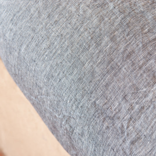 Juego completo lino NEGRO JASPEADO-180gr/m2