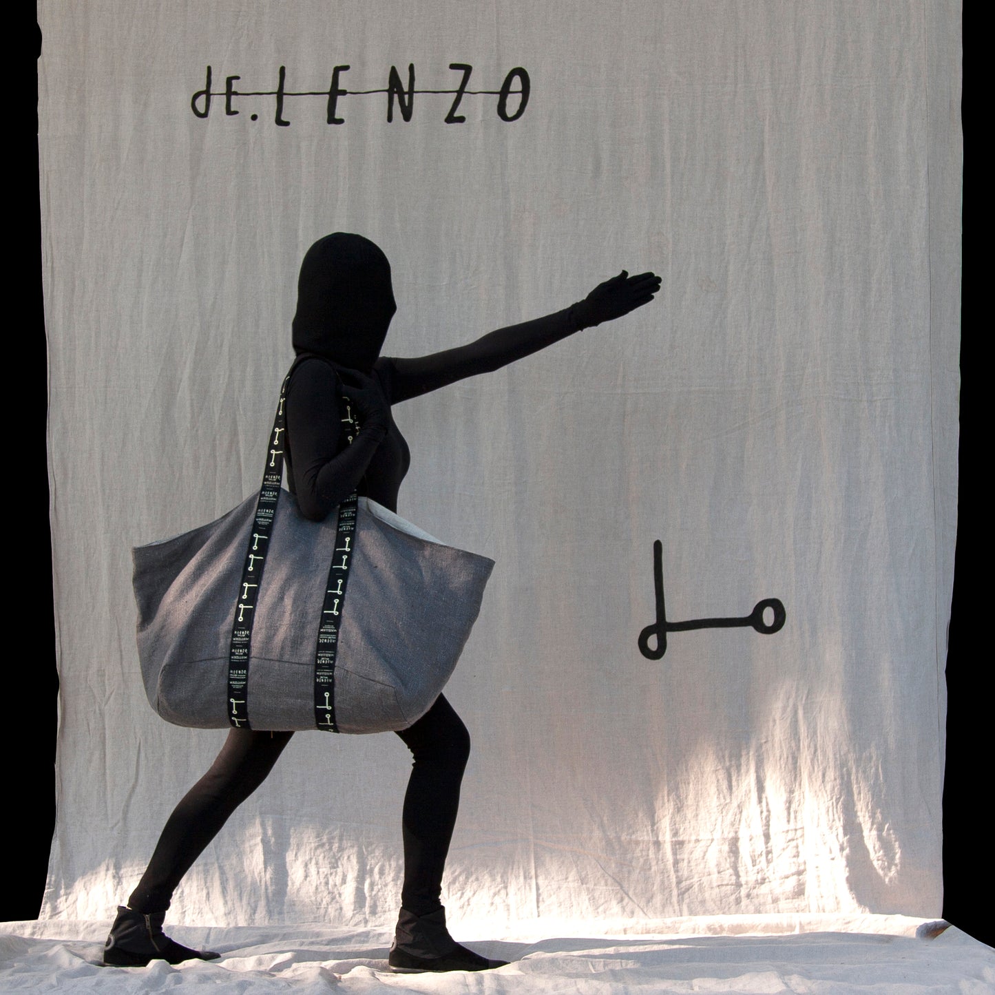 Shopper bag XXL- GRIS 