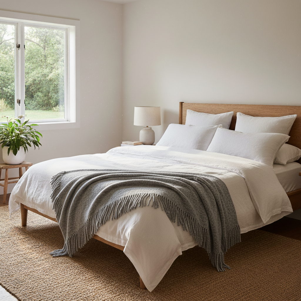 Mantas 100% lana merino virgen Australiana