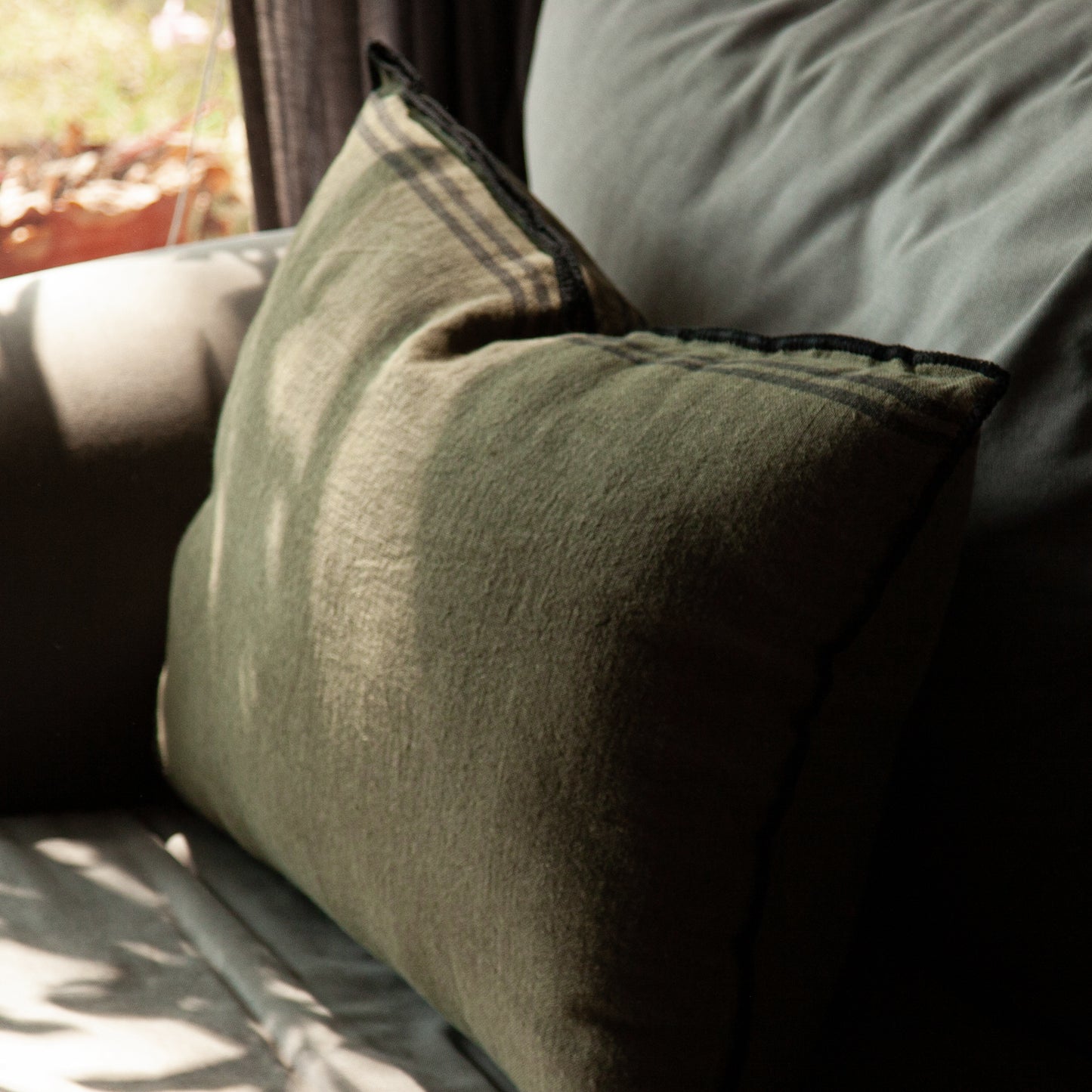 Cojín de lino Frida