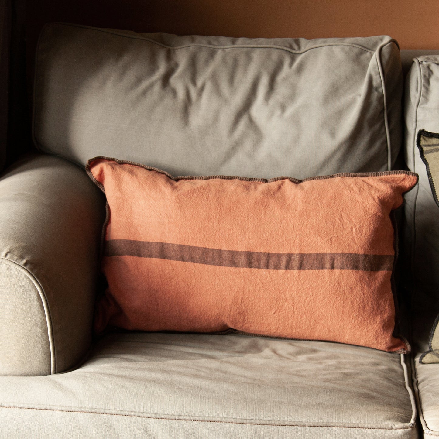 Cojín de lino Terra