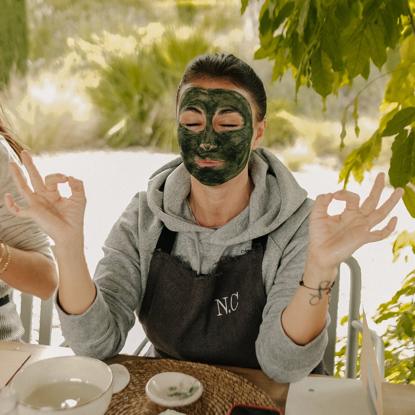 Delantal lino RÚSTICO 350gr/m2