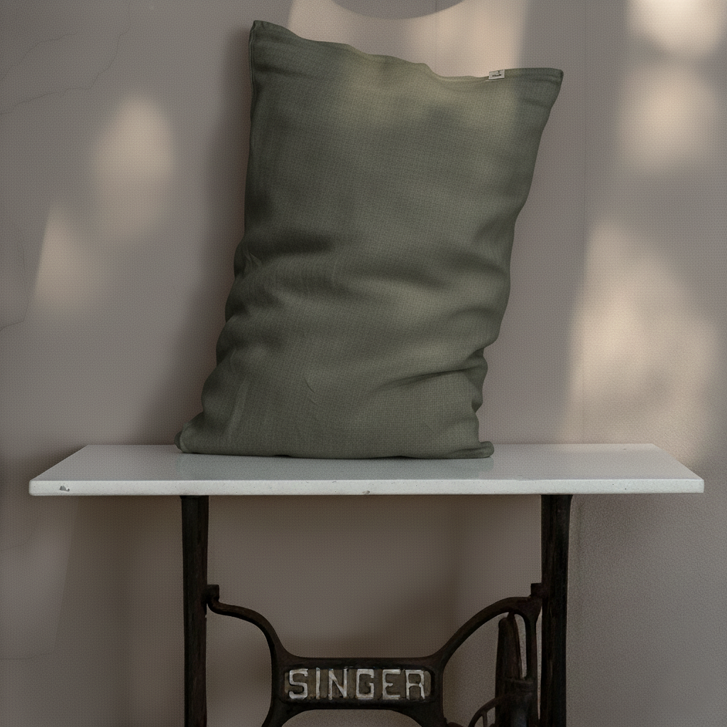 Funda de almohada lino PIEDRA-170gr/m2