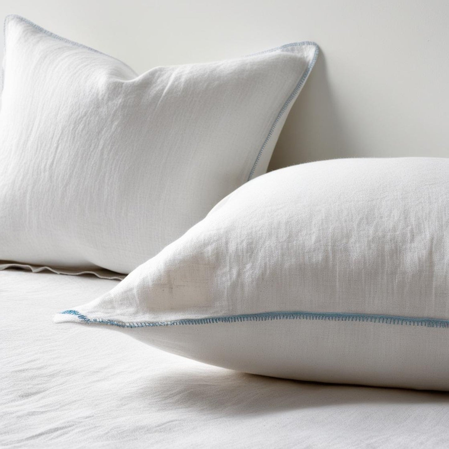 Juego completo lino BLANCO óptico rústico-180gr/m2