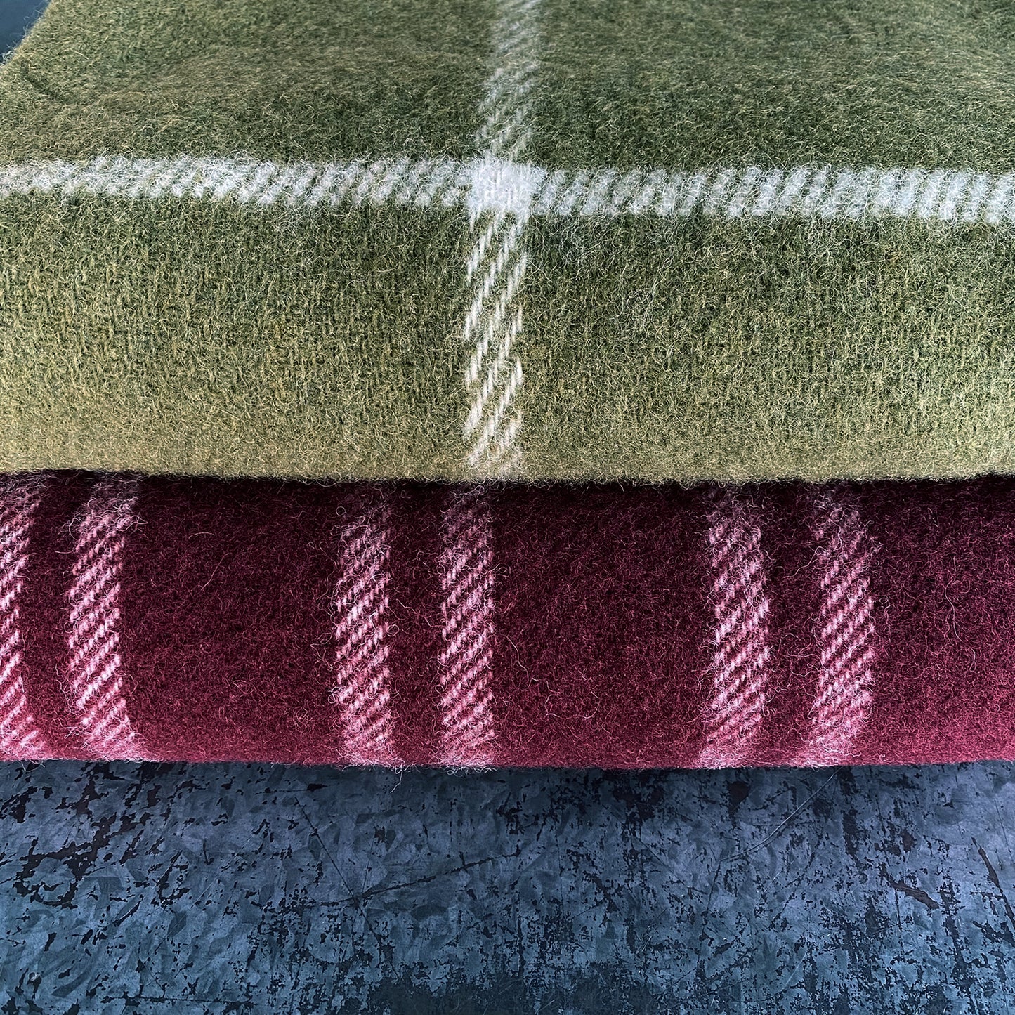 Mantas 100% lana merino virgen Australiana