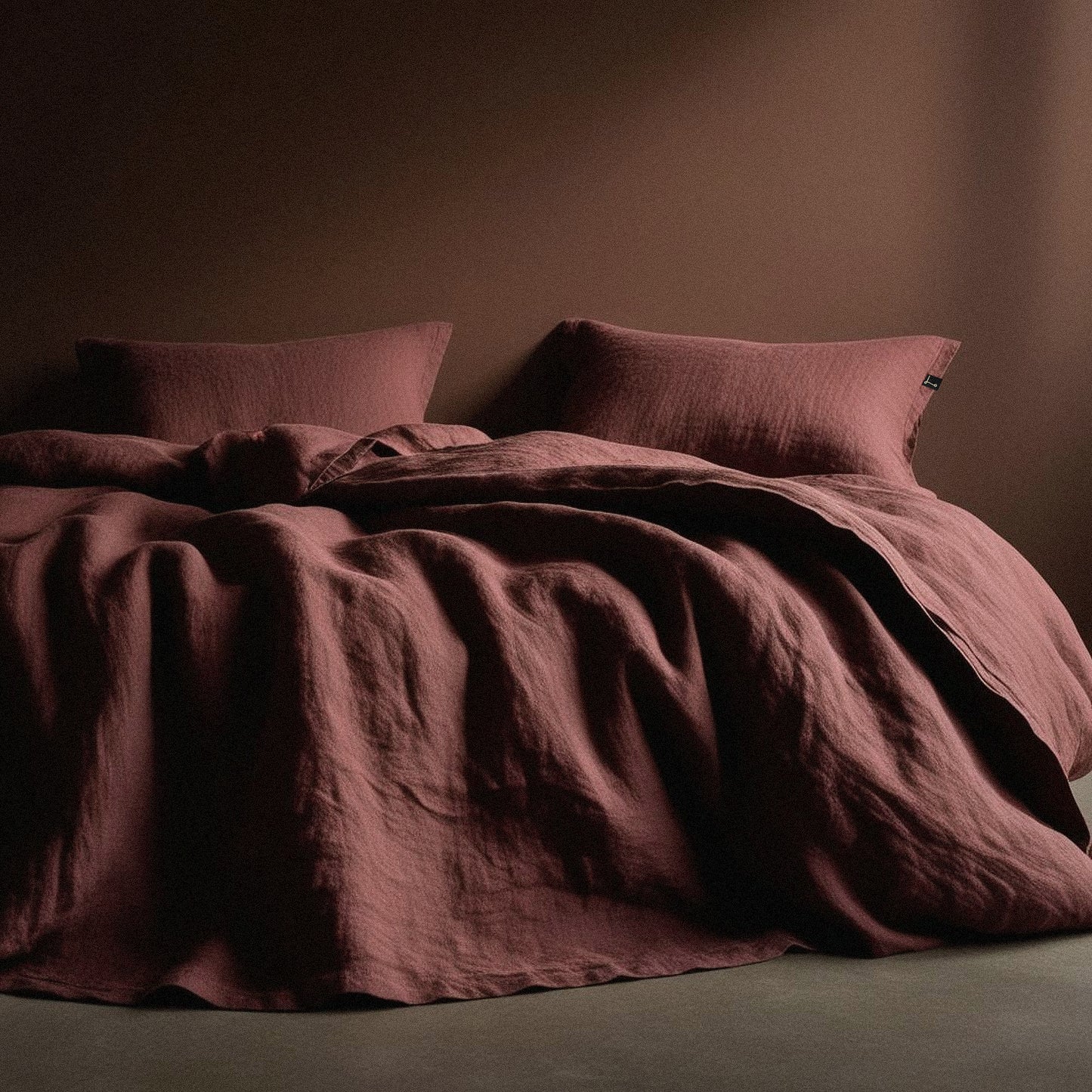 Juego completo lino BURDEOS-190gr/m2