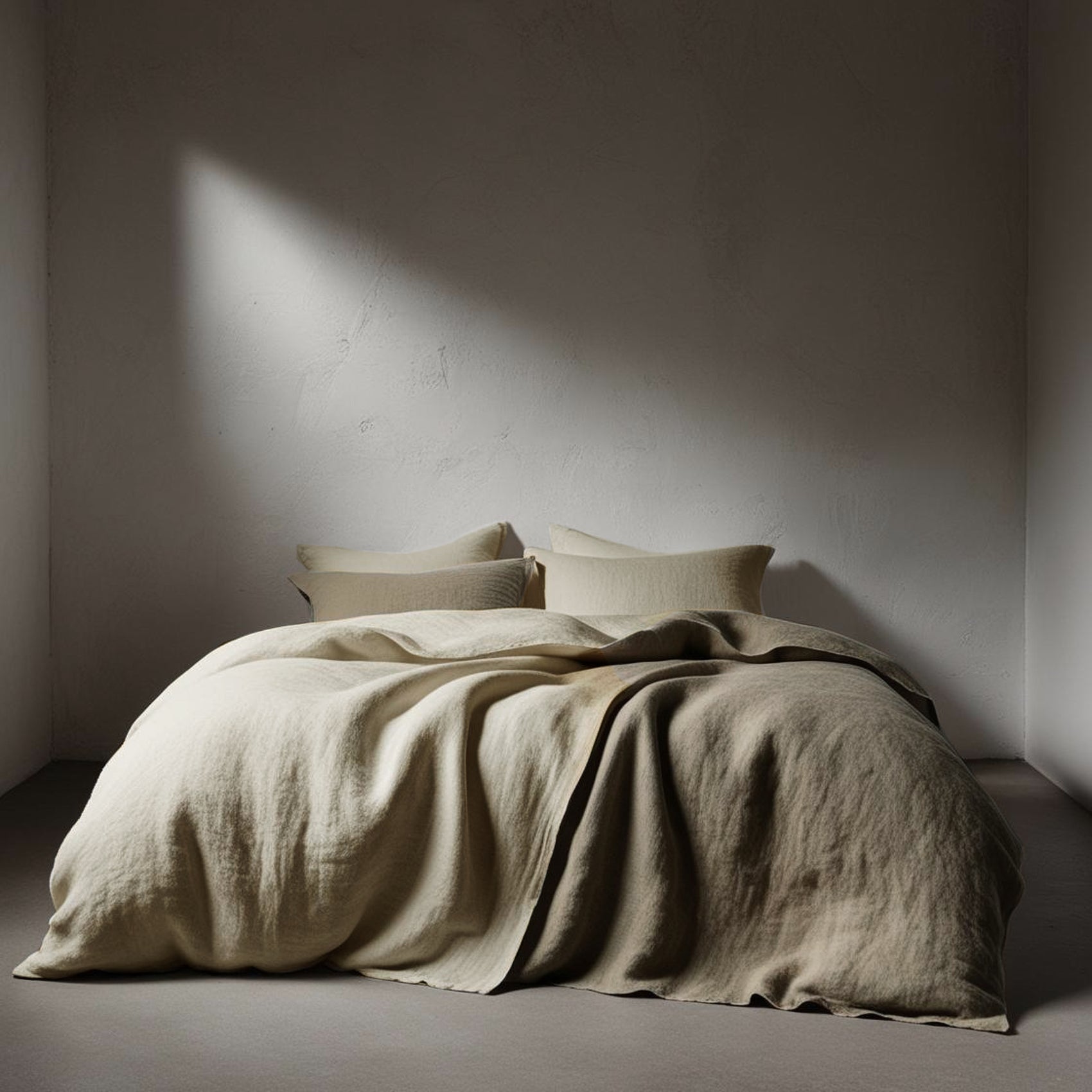 Juego completo lino reversible SAFARI & BEIG-185gr/m2