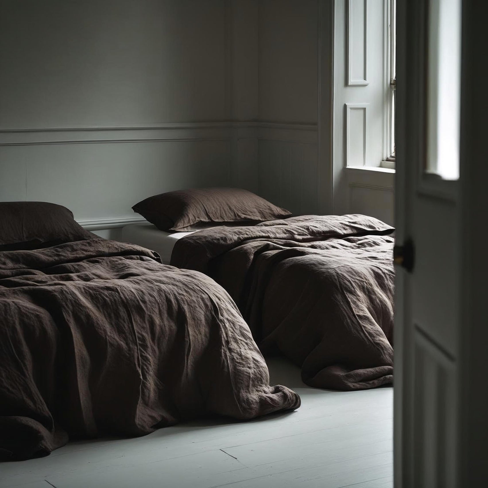 Juego completo lino COFFE QUARTZ-170gr/m2