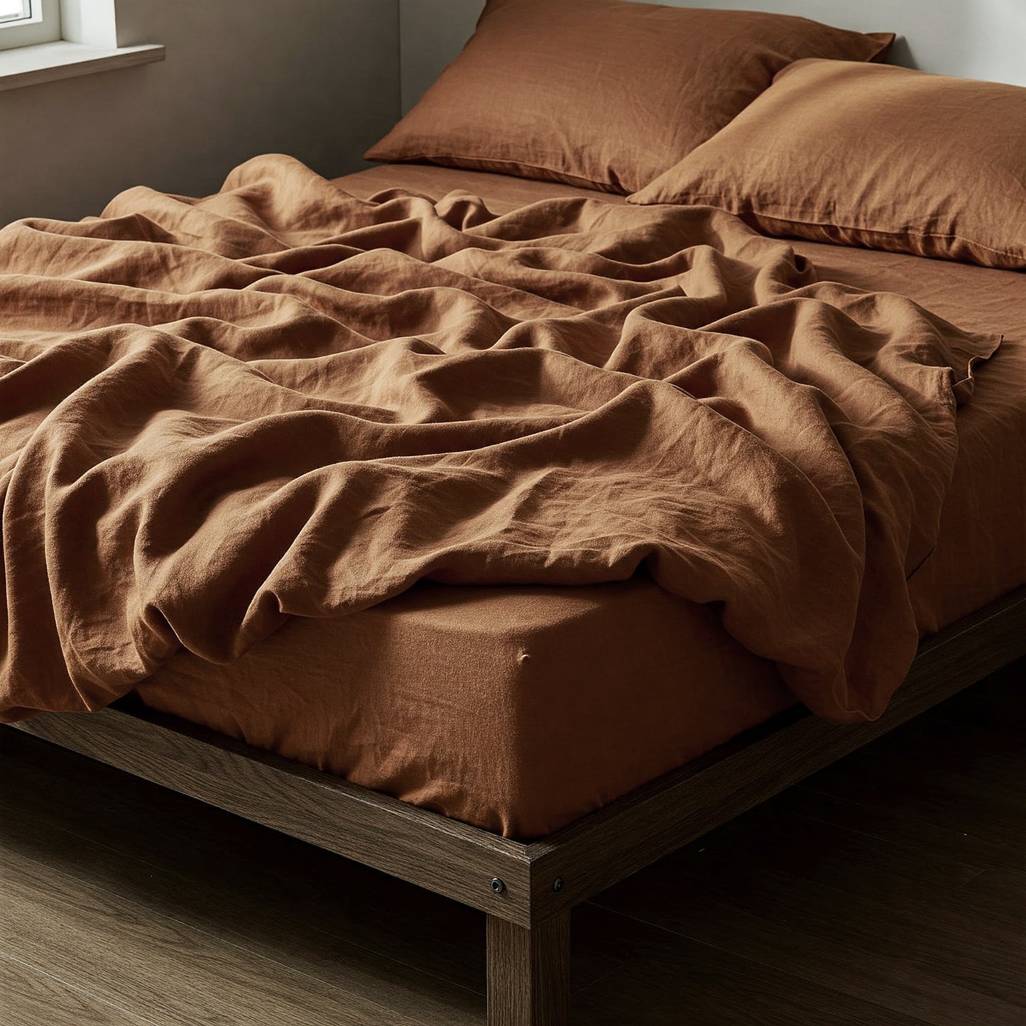 Juego de sábanas de lino TEJA-190gr/m2