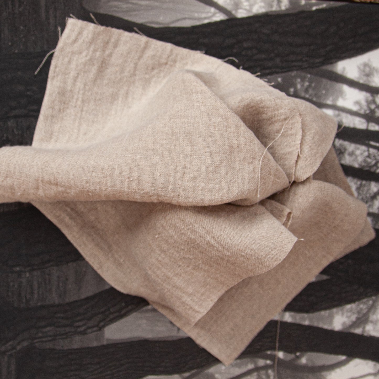 Juego de sábanas de lino NATURAL-190gr/m2