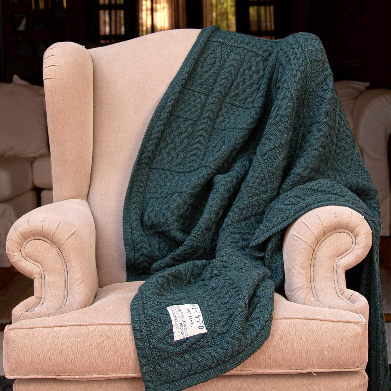 Mantas 100% lana Merino