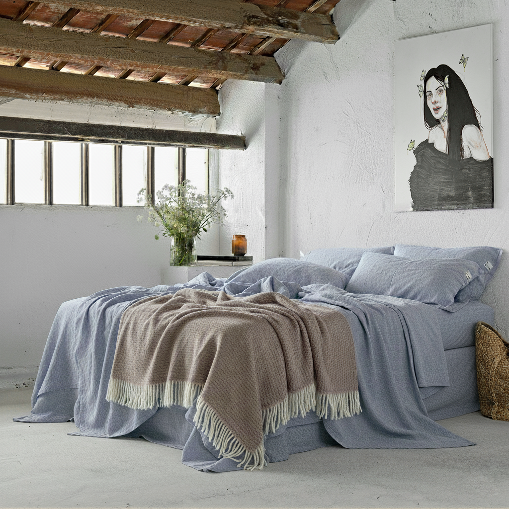 Mantas 100% lana merino virgen Australiana