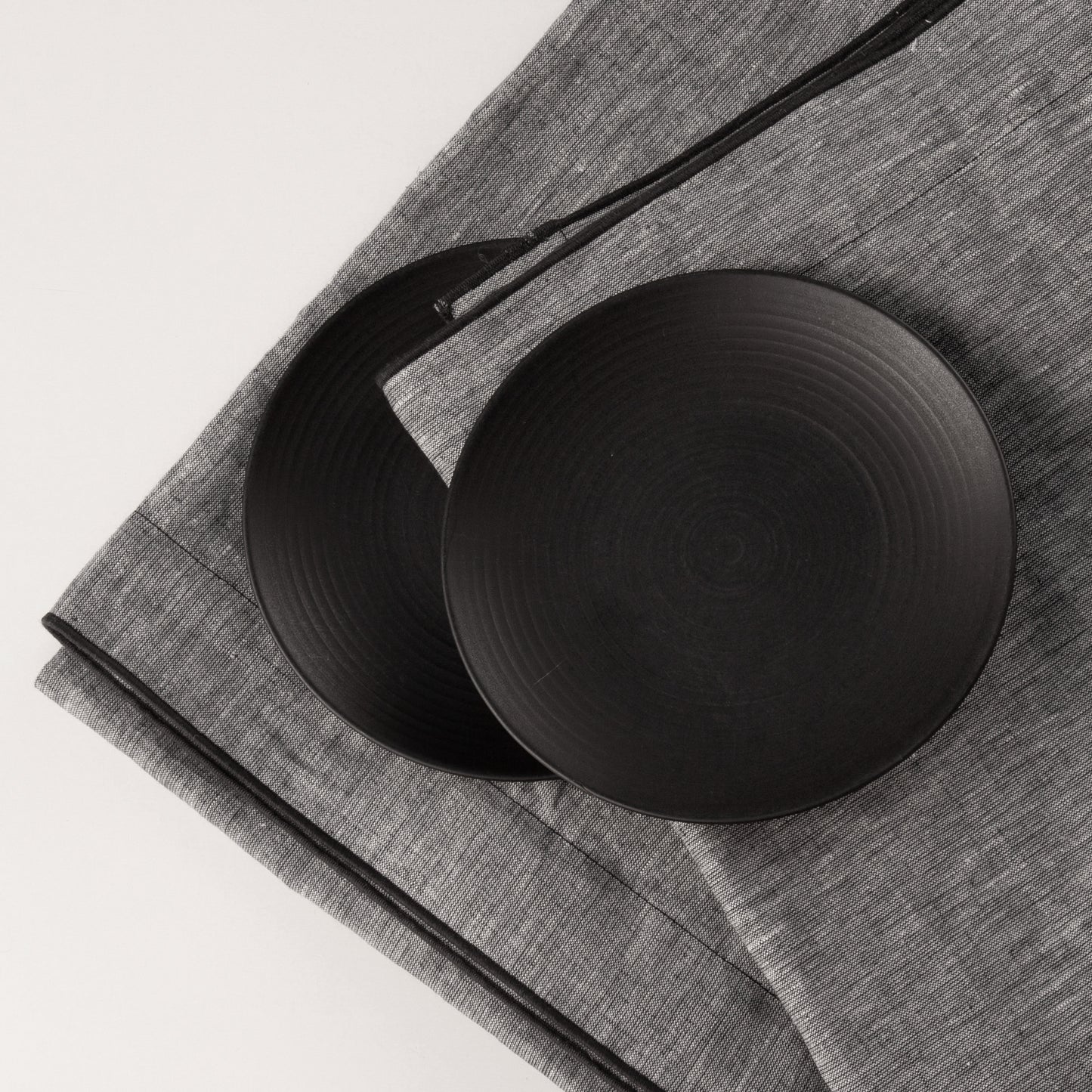 Mantel de lino GRIS JASPEADO