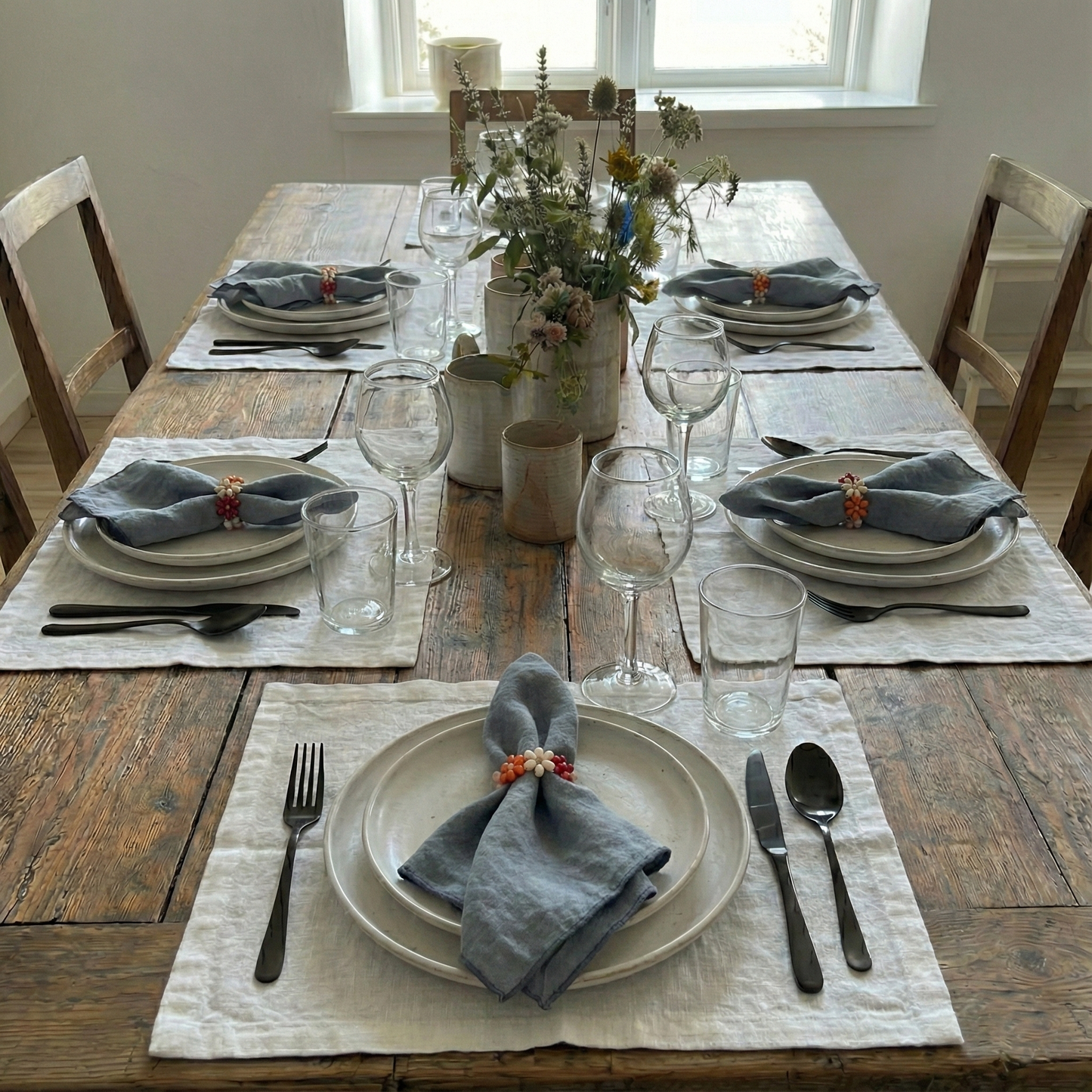 Manteles individuales lino FORMENTERA