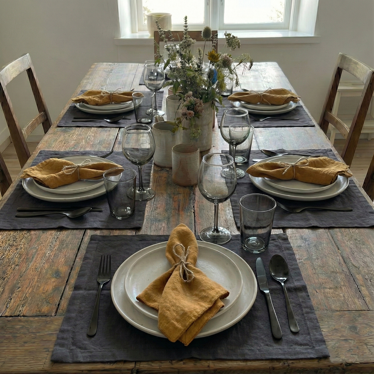 Manteles individuales lino FORMENTERA