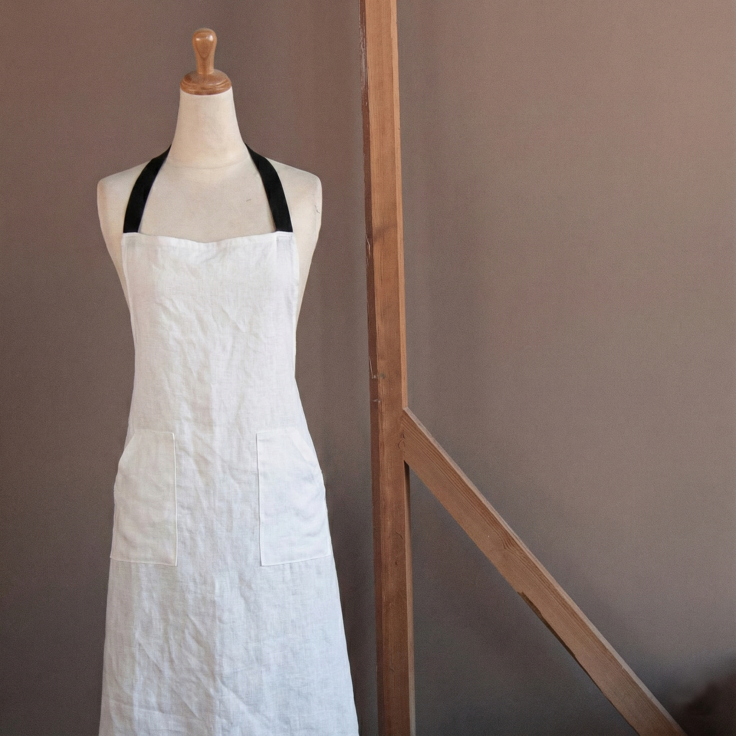 Delantal lino MARRAKECH 270gr/m2