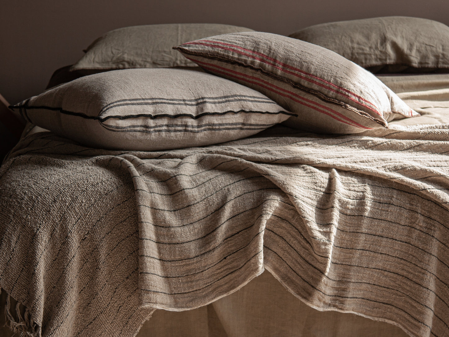 Cojín de lino Frida