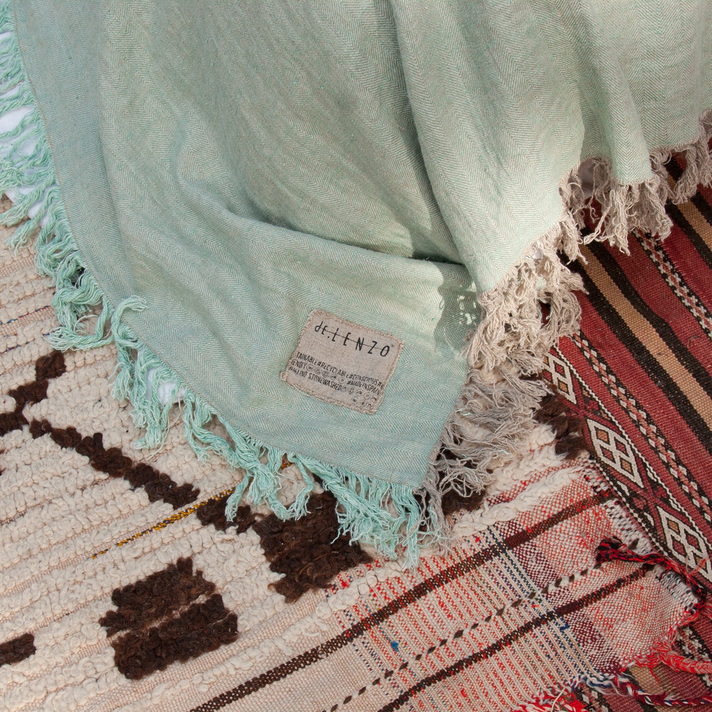 Colchas de lino lavado JAIPUR