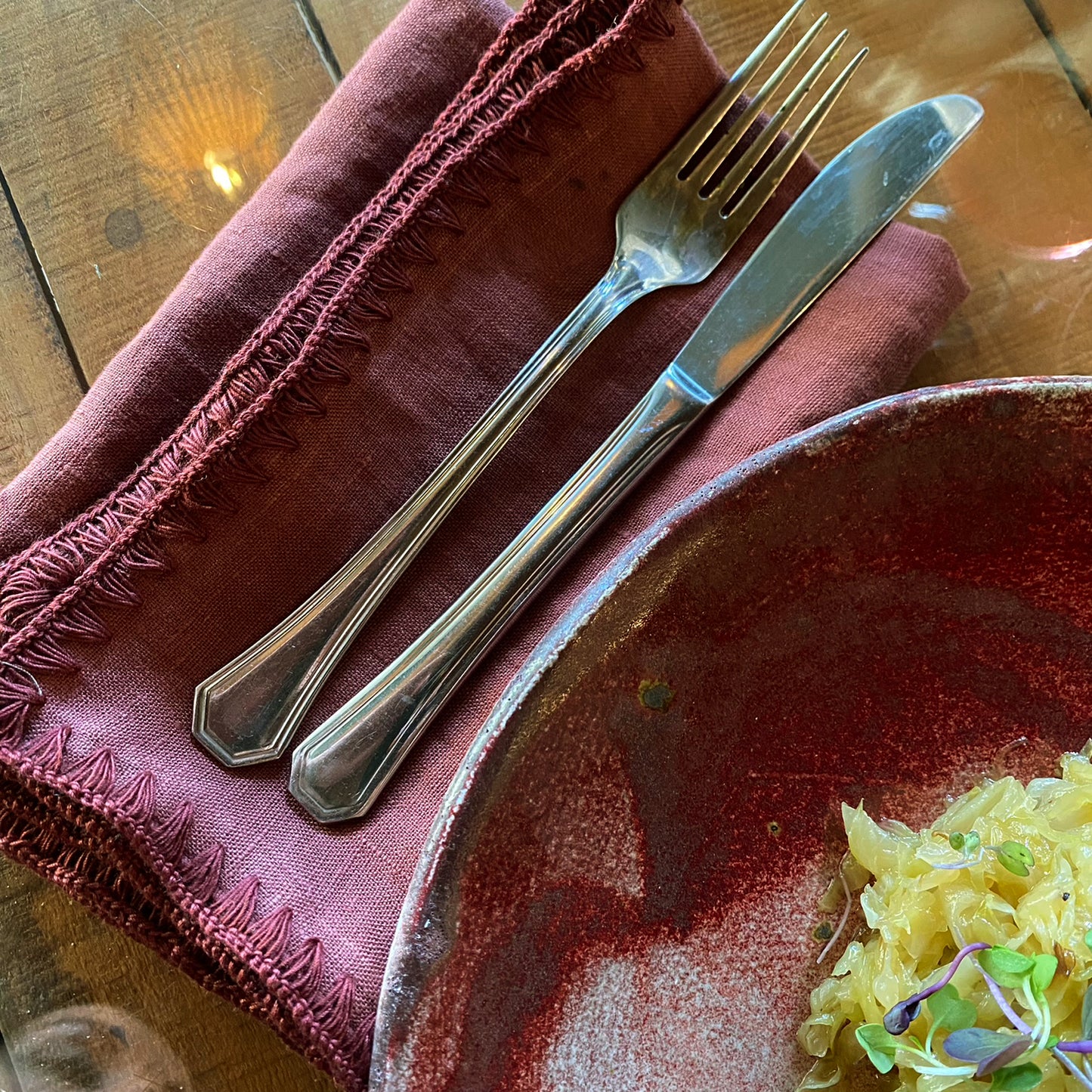 Mantel de lino BURDEOS